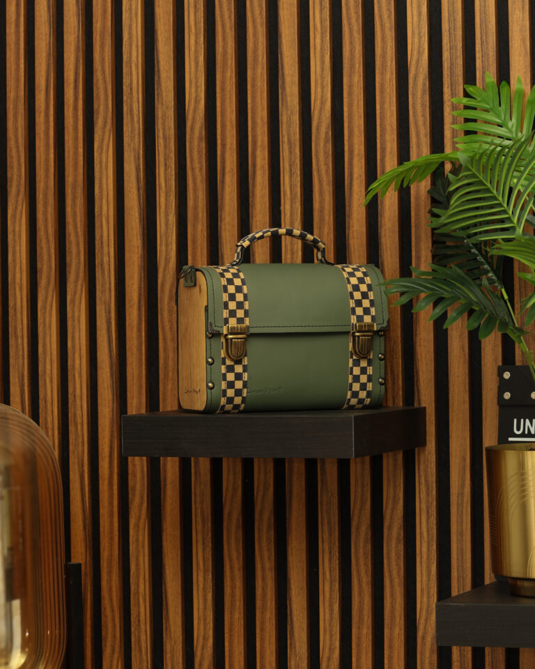 Evelin Evo zeleno kocka muske-zenske-torbe